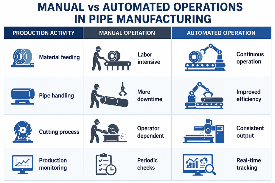 /uploads/image/2026/06/09/Manual vs Automated Operations in Pipe Manufacturing.png Manual vs Automated Operations in Pipe Manufacturing.png